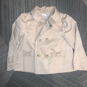 h&m girls twill lightweight jacket 5/6